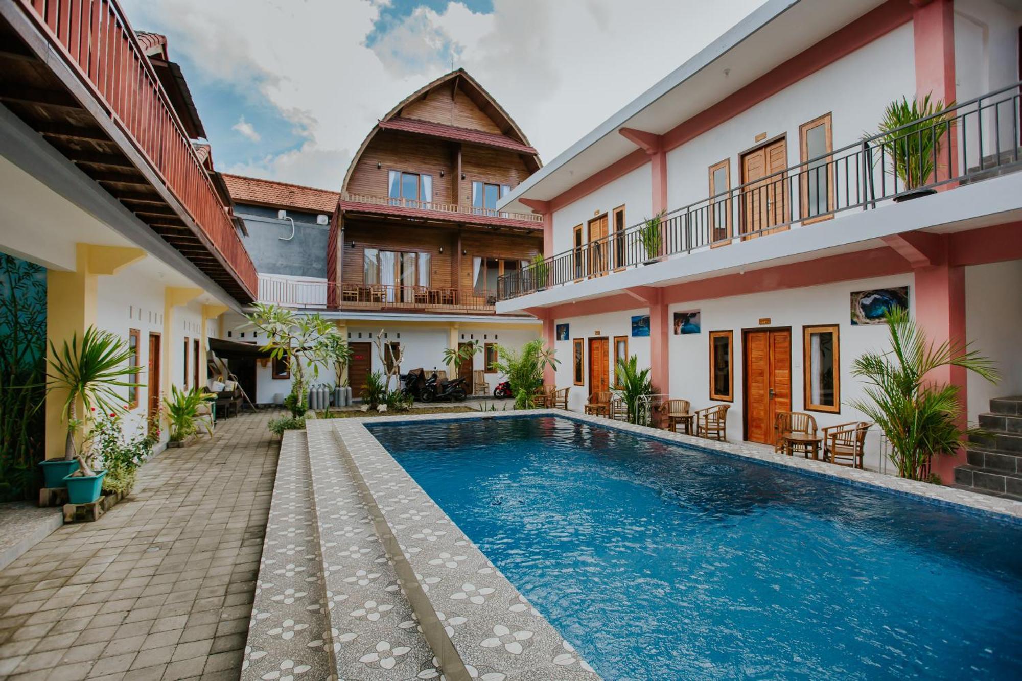 Garuda Hostel & Accomodation Nusa Penida Toyapakeh Exterior foto