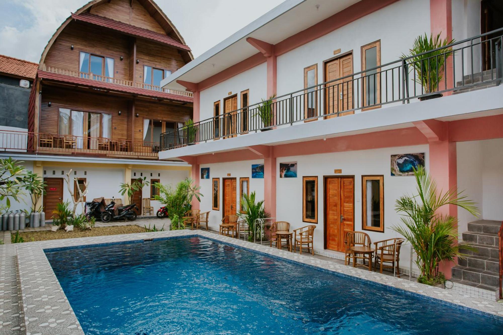 Garuda Hostel & Accomodation Nusa Penida Toyapakeh Exterior foto